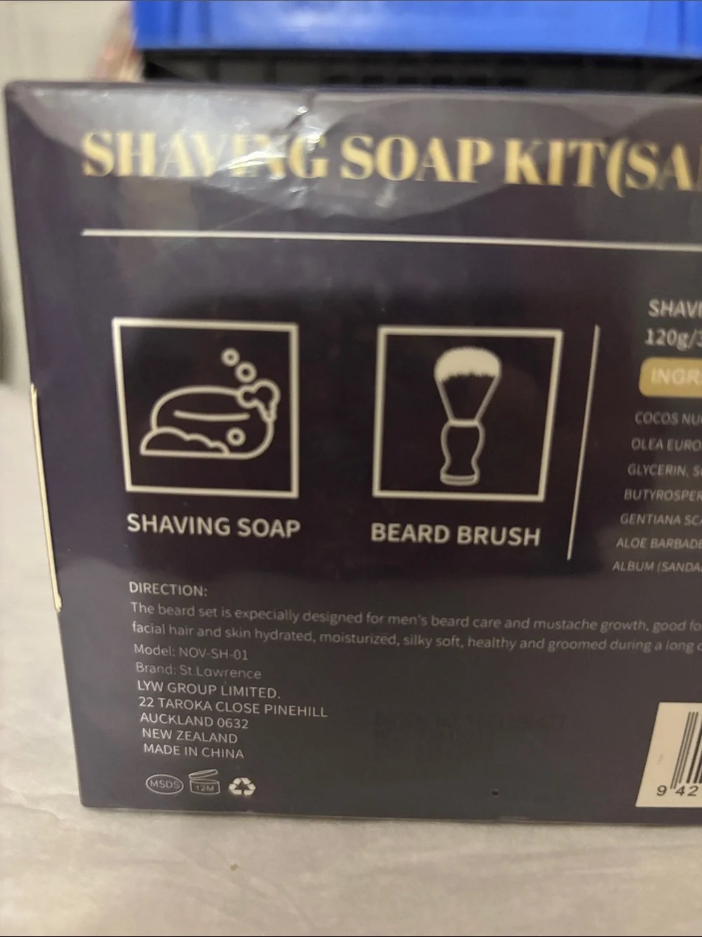 St. Lawrence sandalwood shaving